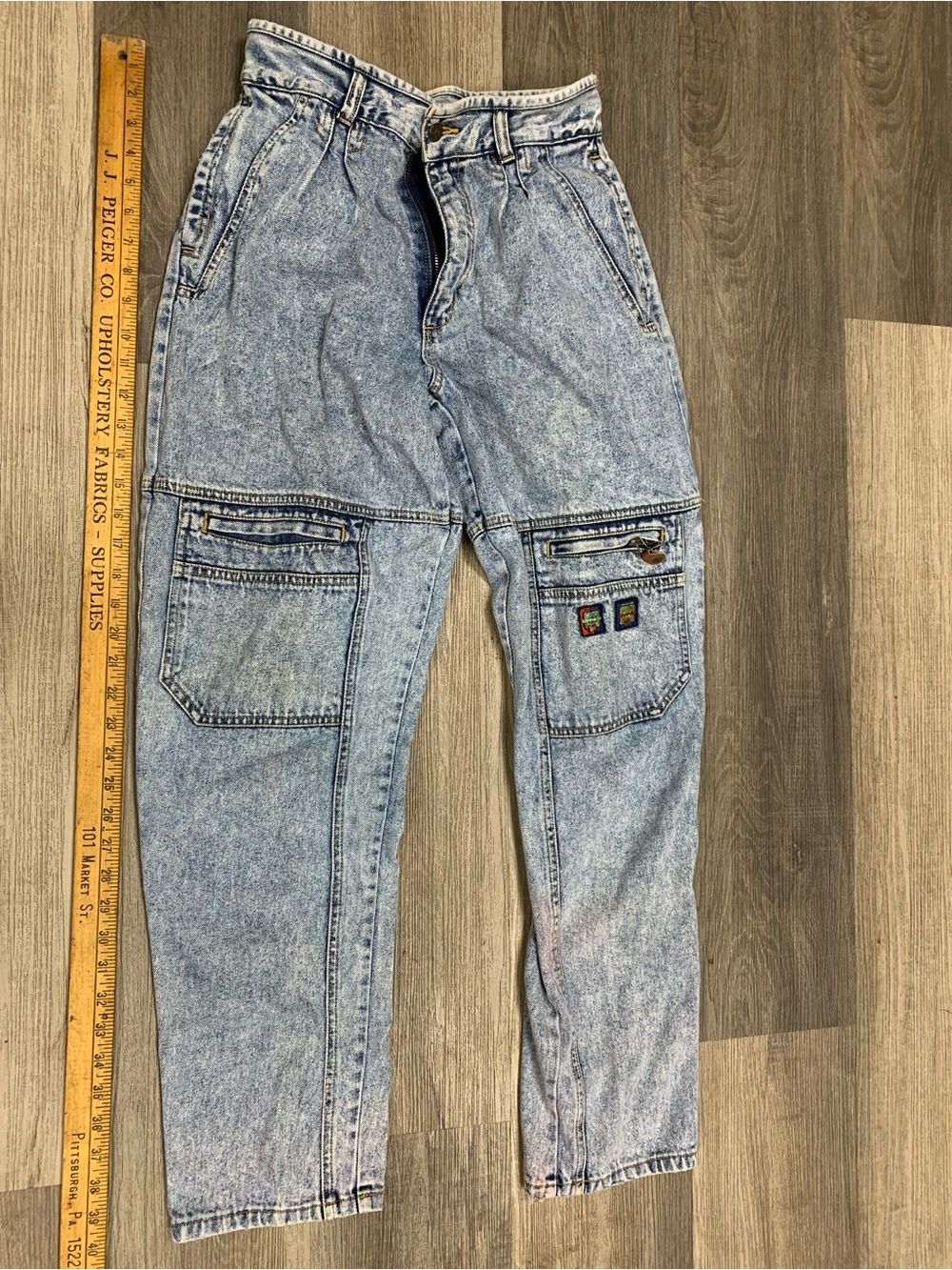 Lee Falcon League vintage 90s acid wash jeans